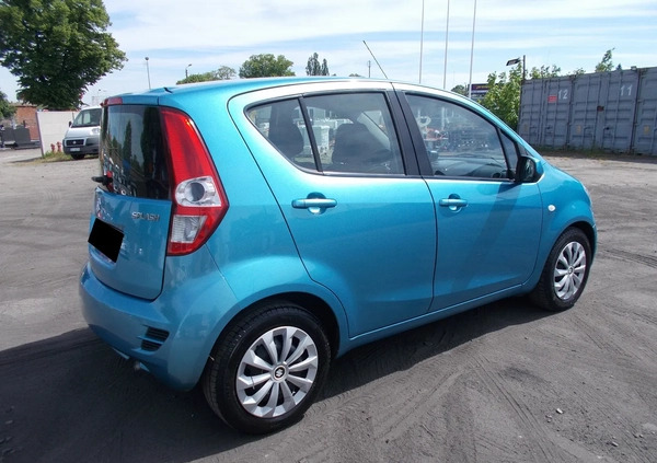 Suzuki Splash cena 23900 przebieg: 135075, rok produkcji 2013 z Iłowa małe 232